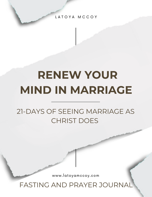 RENEW YOUR MIND IN MARRIAGE Journal