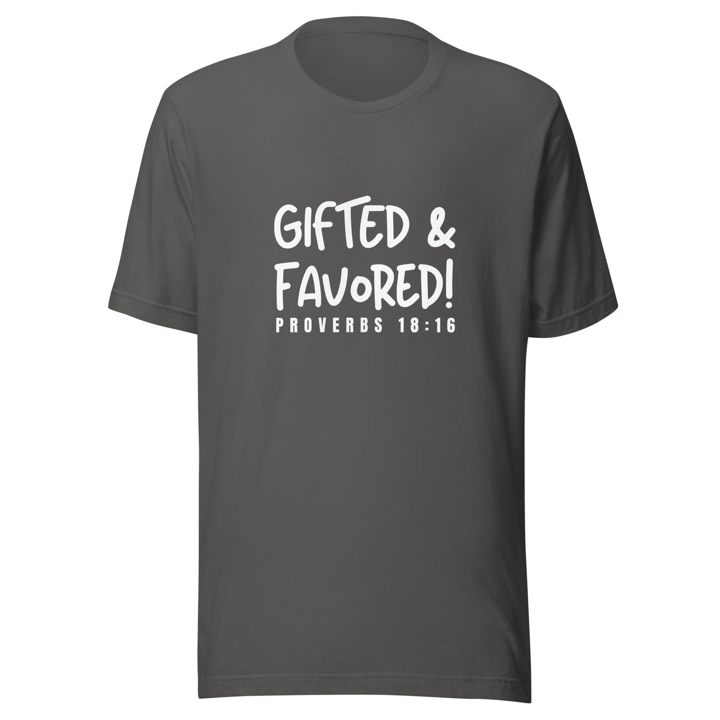 GIFTED & FAVORED Unisex t-shirt