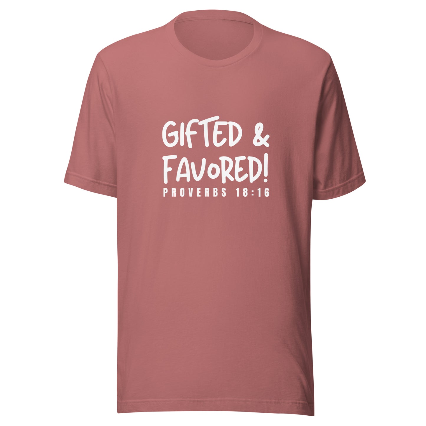 GIFTED & FAVORED Unisex t-shirt