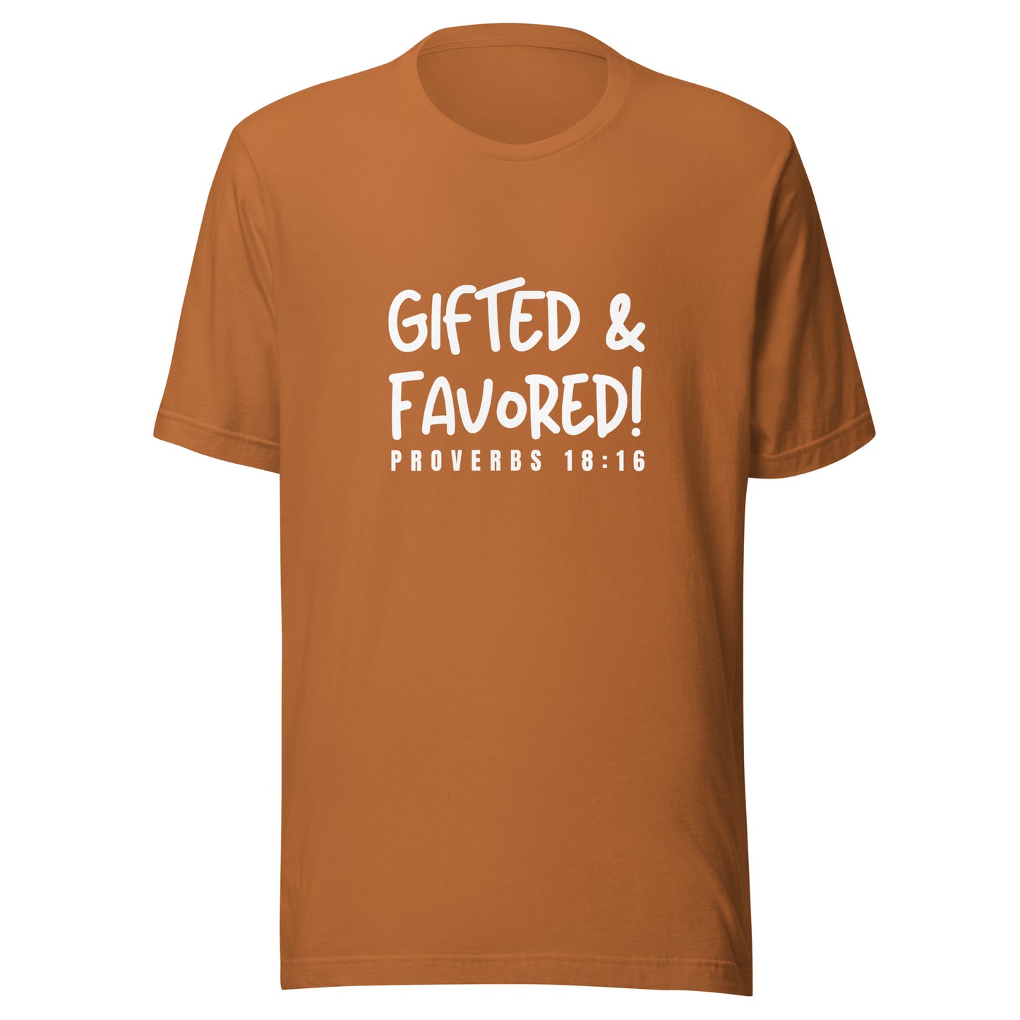 GIFTED & FAVORED Unisex t-shirt